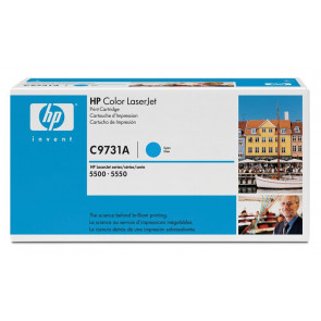 C9731A - HP 645A Toner Cartridge (Cyan) for Color LaserJet 5500/5550 Series Printer