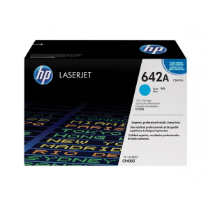 CB401A - HP 642A Cyan Toner Cartridge for Color LaserJet CP4005 Series Printer