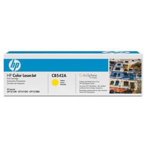 CB542A - HP Toner Cartridge (Yellow) for Color LaserJet CM1312/CP1215/CP1217/CP1514/CP1515/CP1518 Series Printer