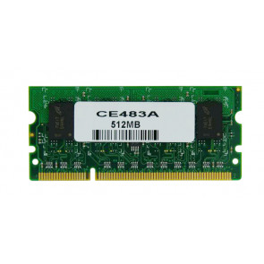 CE483A - HP 512MB DDR2 non-ECC Unbuffered 144-Pin SoDimm Memory Module for LaserJet P3015 P4014 P4015 P4515 M601 M602 M603 Printers