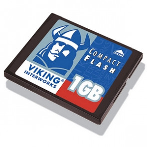 CF1GB - Viking 1GB CompactFlash Card 1 GB