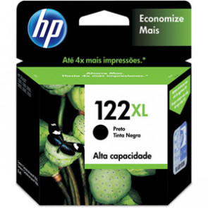 CH563HLLA - HP 122XL Print Cartridge High Capacity 1 X Black 480 Pages for Deskjet 1050 1050A 2050