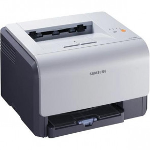 CLP-300N - Samsung CLP-300N Laser Printer Color 17 ppm Mono 4 ppm Color 2400 x 600 dpi Fast Ethernet PC Mac (Refurbished)