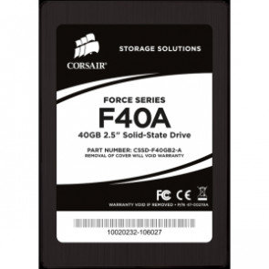 CSSD-F40GB2 - Corsair CSSD-F40GB2 40 GB Internal Solid State Drive - 2.5 - SATA/300