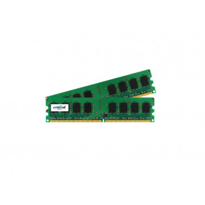CT1002195 - Crucial 4GB Kit (2 x 2GB) DDR2-800MHz PC2-6400 non-ECC Unbuffered CL6 240-Pin DIMM Memory upgrade for ASUS P5Q-EM DO