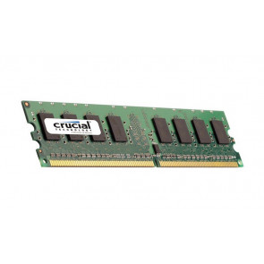 CT1002203 - Crucial 1GB DDR2-667MHz PC2-5300 non-ECC Unbuffered CL5 240-Pin DIMM Memory Module upgrade for ASUS P5Q-EM DO
