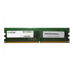 CT1002596 - Crucial 4GB DDR2-667MHz PC2-5300 ECC Registered CL5 240-Pin DIMM Dual Rank Memory Module Upgrade for HP - Compaq ProLiant DL165 G6