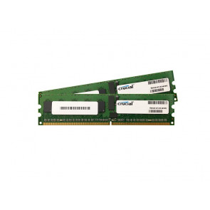 CT1002602 - Crucial 8GB Kit (2 x 4GB) DDR2-667MHz PC2-5300 ECC Registered CL5 240-Pin DIMM Dual Rank Memory Upgrade for HP - Compaq ProLiant DL165 G6