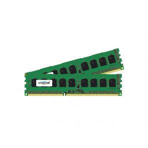 CT1015518 - Crucial 4GB Kit (2 x 2GB) DDR2-800MHz PC2-6400 ECC Unbuffered CL5 240-Pin DIMM Memory Upgrade for ASUS RS100-E4/PI2