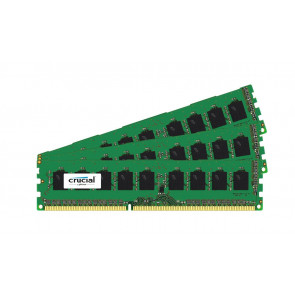 CT1024801 - Crucial Technology 12GB Kit (3 X 4GB) DDR3-1333MHz PC3-10600 ECC Unbuffered CL9 240-Pin DIMM 1.35V Low Voltage Memory for Dell Precision Workstation T3500