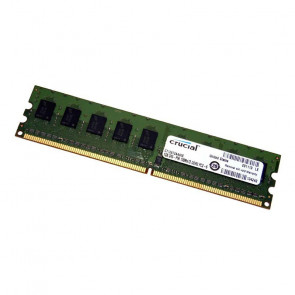 CT12872AA80E - Crucial Technology 1GB DDR2-800MHz PC2-6400 ECC Unbuffered CL6 240-Pin DIMM 1.8V Memory Module
