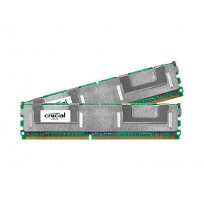 CT1326874 - Crucial Technology 8GB Kit (2 X 4GB) DDR2-667MHz PC2-5300 Fully Buffered CL5 240-Pin DIMM 1.8V Memory Upgrade for Supermicro SuperServer 6015W-NiB / 6015W-Ni System