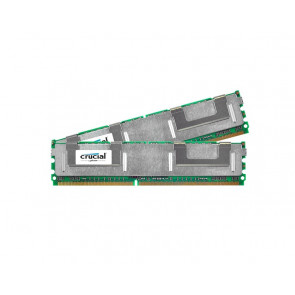 CT1326931 - Crucial 8GB Kit (2 x 4GB) DDR2-667MHz PC2-5300 ECC Fully Buffered CL5 240-Pin DIMM Memory upgrade for Supermicro SuperServer 6015W-NTB/6015W-NTV