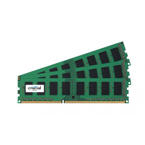 CT1420620 - Crucial 6GB Kit (3 x 2GB) DDR3-1600MHz PC3-12800 non-ECC Unbuffered CL11 240-Pin DIMM Memory upgrade for Supermicro C7X58