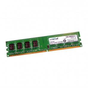 CT25664AA667 - Crucial Technology 2GB DDR2-667MHz PC2-5300 non-ECC Unbuffered CL5 240-Pin DIMM 1.8V Memory Module