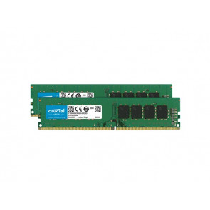 CT2K16G4DFD8266 - Crucial 32GB Kit (2 x 16GB) DDR4-2666MHz PC4-21300 non-ECC Unbuffered CL19 288-Pin DIMM 1.2V Dual Rank Memory