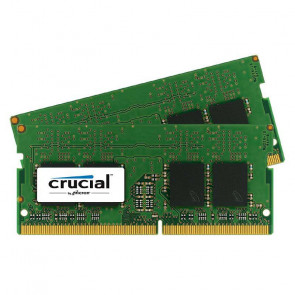 CT2K16G4SFD824A - Crucial Technology 32GB Kit (2 X 16GB) DDR4-2400MHz PC4-19200 non-ECC Unbuffered CL17 260-Pin SoDimm 1.2V Dual Rank Memory