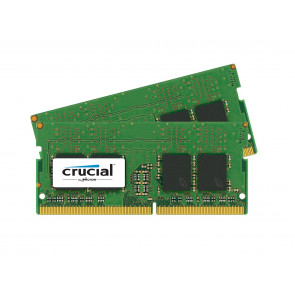 CT2K8G4TFS824A - Crucial 16GB Kit (2 X 8GB) DDR4-2400MHz PC4-19200 non-ECC Unbuffered CL17 260-Pin SoDimm Single Rank Memory
