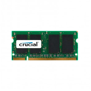 CT2KIT25664AC667 - Crucial Technology 4GB Kit (2 X 2GB) DDR2-667MHz PC2-5300 non-ECC Unbuffered CL5 200-Pin SoDimm 1.8V Memory