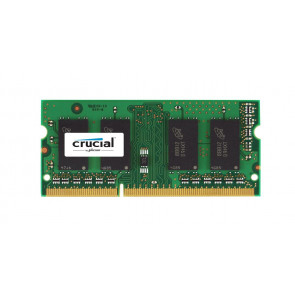 CT3327351 - Crucial Technology 8GB DDR3-1333MHz PC3-10600 non-ECC Unbuffered CL9 204-Pin SoDimm 1.35V Low Voltage Memory Module for Apple MacBook Pro 2.4GHz Intel