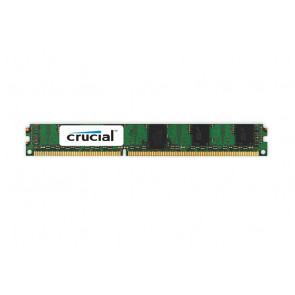 CT3609080 - Crucial 8GB DDR3-1600MHz PC3-12800 ECC Registered CL11 240-Pin DIMM 1.35V Low Voltage Dual Rank Very Low Profile (VLP) Memory Module Upgrade for HP - Compaq ProLiant BL460c Gen8 Server Blade