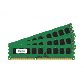 CT4271253 - Crucial Technology 12GB Kit (3 X 4GB) DDR3-1600MHz PC3-12800 ECC Unbuffered CL11 240-Pin DIMM 1.35V Low Voltage Single Rank Memory Upgrade for Tyan YR190B8238 (B8238Y190X2-045V4HI)