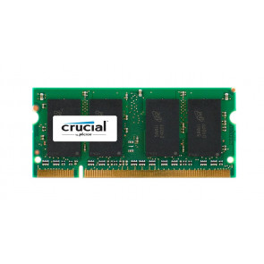 CT492847 - Crucial 1GB DDR2-667MHz PC2-5300 non-ECC Unbuffered CL5 200-Pin SoDIMM Memory Module Upgrade for Acer TravelMate 2400 Series System