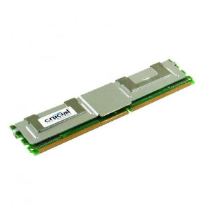 CT51272AF667 - Crucial Technology 4GB DDR2-667MHz PC2-5300 Fully Buffered CL5 240-Pin DIMM 1.8V Dual Rank Memory Module