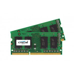 CT5615533 - Crucial 2GB Kit (2 x 1GB) DDR3-1600MHz PC3-12800 non-ECC Unbuffered CL11 204-Pin SoDIMM 1.35V Low Voltage Memory Upgrade for Acer TravelMate 4740 System