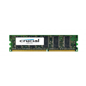 CT566243 - Crucial Technology 512MB DDR-400MHz PC3200 non-ECC Unbuffered CL3 184-Pin DIMM 2.5V Memory Module Upgrade for Supermicro SuperServer 5013C-M8
