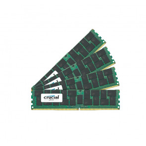 CT6224781 - Crucial 128GB Kit (4 x 32GB) DDR4-2133MHz PC4-17000 ECC Registered CL15 288-Pin Load Reduced DIMM Quad Rank Memory Upgrade for Lenovo ThinkServer RD550