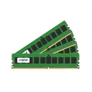 CT6224785 - Crucial Technology 64GB Kit (4 X 16GB) DDR4-2133MHz PC4-17000 ECC Registered CL15 288-Pin DIMM 1.2V Dual Rank Memory Upgrade for Lenovo ThinkServer RD550 System