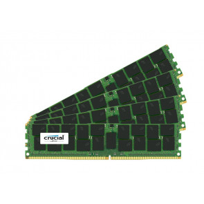 CT6228392 - Crucial Technology 128GB Kit (4 X 32GB) DDR4-2133MHz PC4-17000 ECC Registered CL15 288-Pin Load Reduced DIMM 1.2V Quad Rank Memory Upgrade for Supermicro SuperServer 1028U-TR4+ System