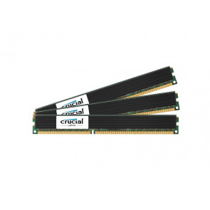 CT6603525 - Crucial 12GB Kit (3 x 4GB) DDR3-1600MHz PC3-12800 ECC Unbuffered CL11 240-Pin DIMM Single Rank Very Low Profile (VLP) Memory Module Upgrade for Supermicro A+ Server 1122G-URF4+