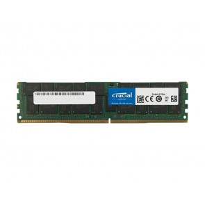 CT7154325 - Crucial Technology 64GB DDR4-2400MHz PC4-19200 ECC Registered CL17 288-Pin Load Reduced DIMM 1.2V Quad Rank Memory Module Upgrade for ASRock EP2C612D16-4L System