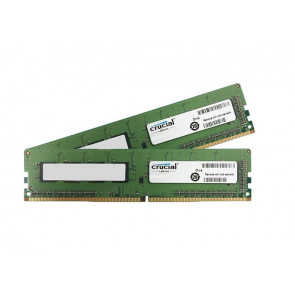 CT7757114 - Crucial 32GB Kit (2 x 16GB) DDR4-2133MHz PC4-17000 non-ECC Unbuffered CL15 288-Pin DIMM Dual Rank Memory Upgrade for Supermicro SuperServer 1019S-M2
