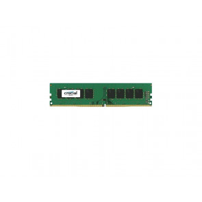 CT7757121 - Crucial 8GB DDR4-2400MHz PC4-19200 non-ECC Unbuffered CL17 288-Pin 1.2V Dual Rank Memory Module for Supermicro SuperServer 1019S-M2