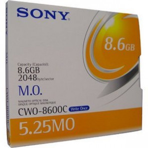 CWO8600CWW - Sony 5.25 Magneto Optical Media - WORM - 8.6GB