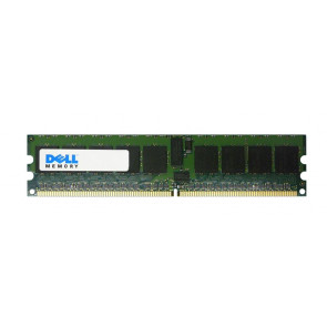 D6599 - Dell 1GB DDR2-400MHz PC2-3200 ECC Registered CL3 240-Pin DIMM 1.8V Memory Module