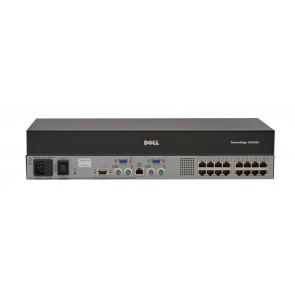 D785J - Dell PowerEdge 2160AS 16 Ports PS/2 USB KVM Console Switch