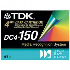 DC4-150 - TDK DC4150 DAT DDS-4 Data Cartridge - DAT DDS-4 - 20GB (Native) / 40GB (Compressed)
