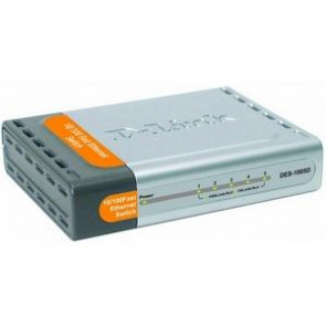 DES-1005D/E - D-Link 5-Port Fast Ethernet Network Switch Auto Uplink (Refurbished)