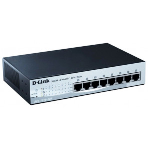 DES-1210-08P - D-Link 8-Port Fast Ethernet PoE Web Smart Switch (Refurbished)