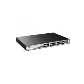 DES-1210-28 - D-Link 254W 24-Port 10/100/1000Base-TX 254W Managed Fast Ethernet Switch with 2 Combo Gigabit SFP Ports & 2 Ethernet Ports
