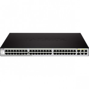 DES-1210-52-MCDP2 - D-Link DES-1210-52 Ethernet Switch 52 Ports Manageable 52 x RJ-45 2 x Expansion Slots 10/100/1000Base-T 10/100Base-TX (Refurbished)