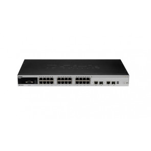 DES-3528 - D-Link 24-Port 10/100/1000Base-TX Managed Stackable Fast Ethernet Switch 2 Combo Gigabit SFP Ports & 2 Ethernet Ports
