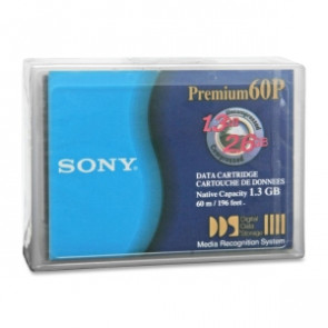 DG60P - Sony DDS-1 Data Cartridge - DAT DDS-1 - 1.3GB (Native) / 2.6GB (Compressed) - 1 Pack