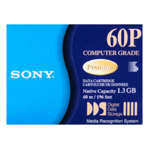 DG60P//AWW - Sony DDS-1 4mm Tape Cartridge - DAT DDS-1 - 1.3GB (Native) / 2.6GB (Compressed)