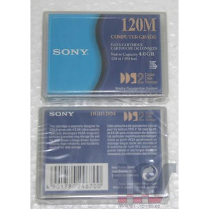 DGD120M - Sony DDS 2 Tape Cartridge - DAT - DDS-2 - 4 GB (Native) / 8 GB (Compressed) - 5 Pack
