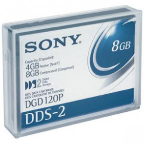 DGD120N - Sony DDS-2 Tape cartridge - DAT DDS-2 - 4GB (Native) / 8GB (Compressed)